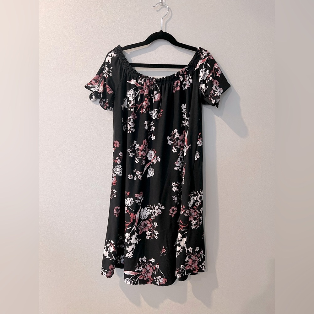 Pretty Floral Swing Dress